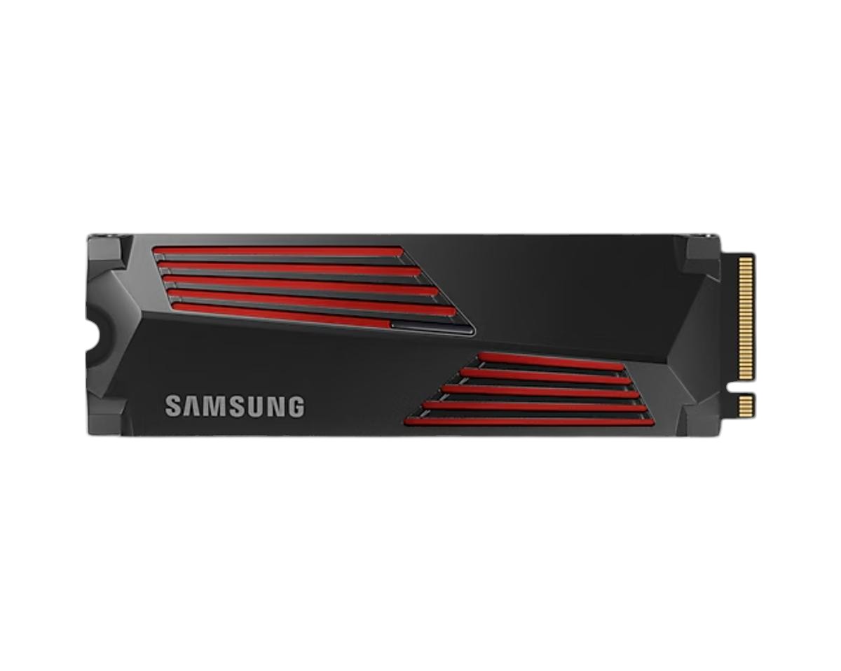 Samsung 990 PRO NVMe M.2 SSD with Heatsink – Blazing Fast PCIe 4.0 Speeds Samsung 990 PRO NVMe M.2 SSD with Heatsink – Blazing Fast PCIe 4.0 Speeds